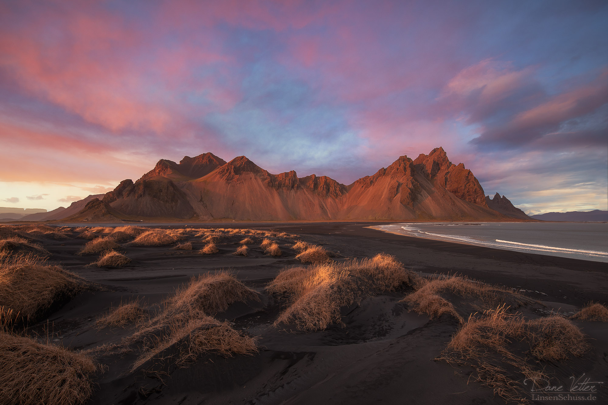 Das brennende Vestrahorn
